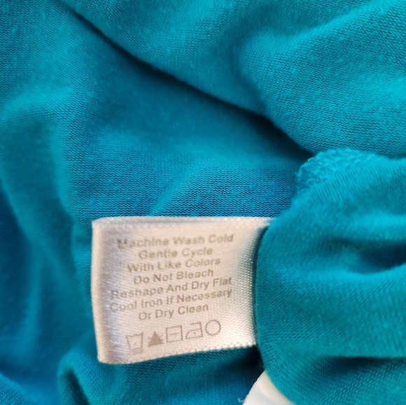 Boston Proper Sleeveless Top S Turquoise - Picture 6 of 6